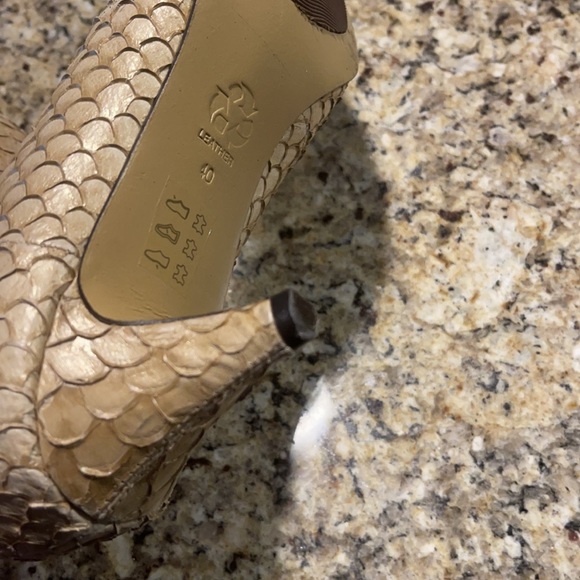 All black heels from Anthropologie worn once - Picture 3 of 6